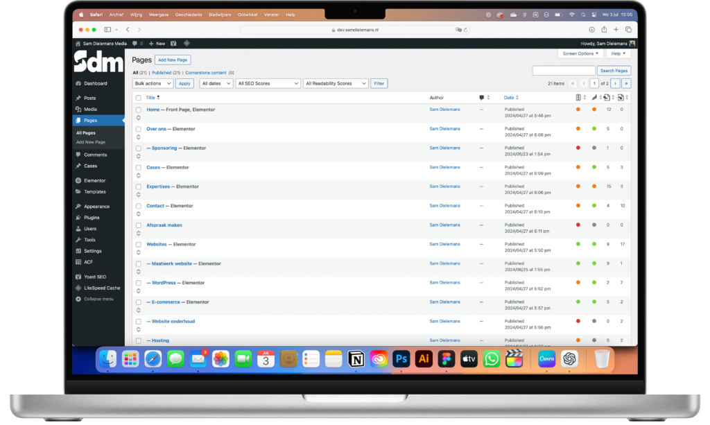 WordPress website laten maken